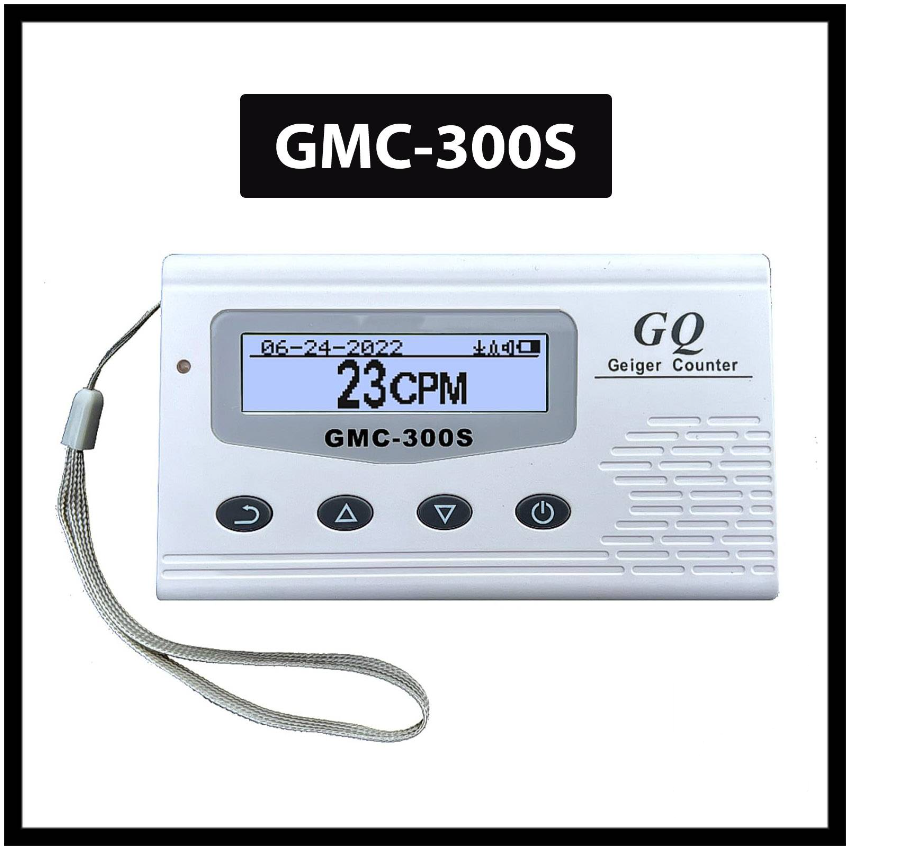 GQ GMC-300S DIGITAL NUCLEAR GEIGER COUNTER ALPHA BETA GAMMA TRITIUM RADIATION DETECTOR RADIOACTIVE MONITOR METER DOSIMETER