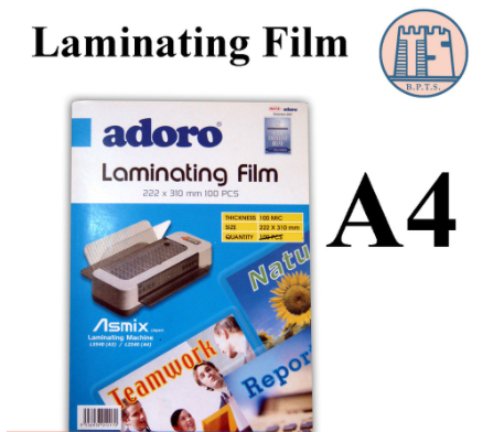 A4 Laminate Film 100 pcs/box APLUS