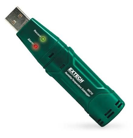 EXTECH RHT10 HUMIDITY & TEMPERATURE DATALOGGER