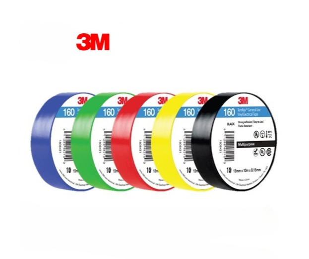 3M TEMFLEX 160 VINYL ELECTRICAL TAPE