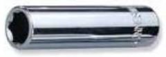 JONNESWAY 1/4" DR. 6PT DEEP SOCKET, SIZE: 6MM