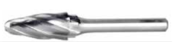 Temo Carbide Burr F0618 Special Aluma Cut Round Tree