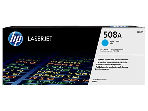 HP LASER TONER 508A CYAN