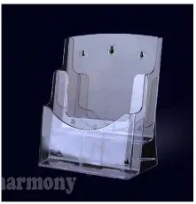Acrylic Brochure Display Stand Catalog Magazine Book Holder Stand A5 Size / 2 Tier / 4 Tier