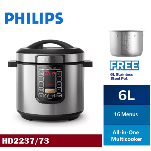 PHILIPS Viva Collection All-in-One Multicooker HD2237/73 (6.0L)