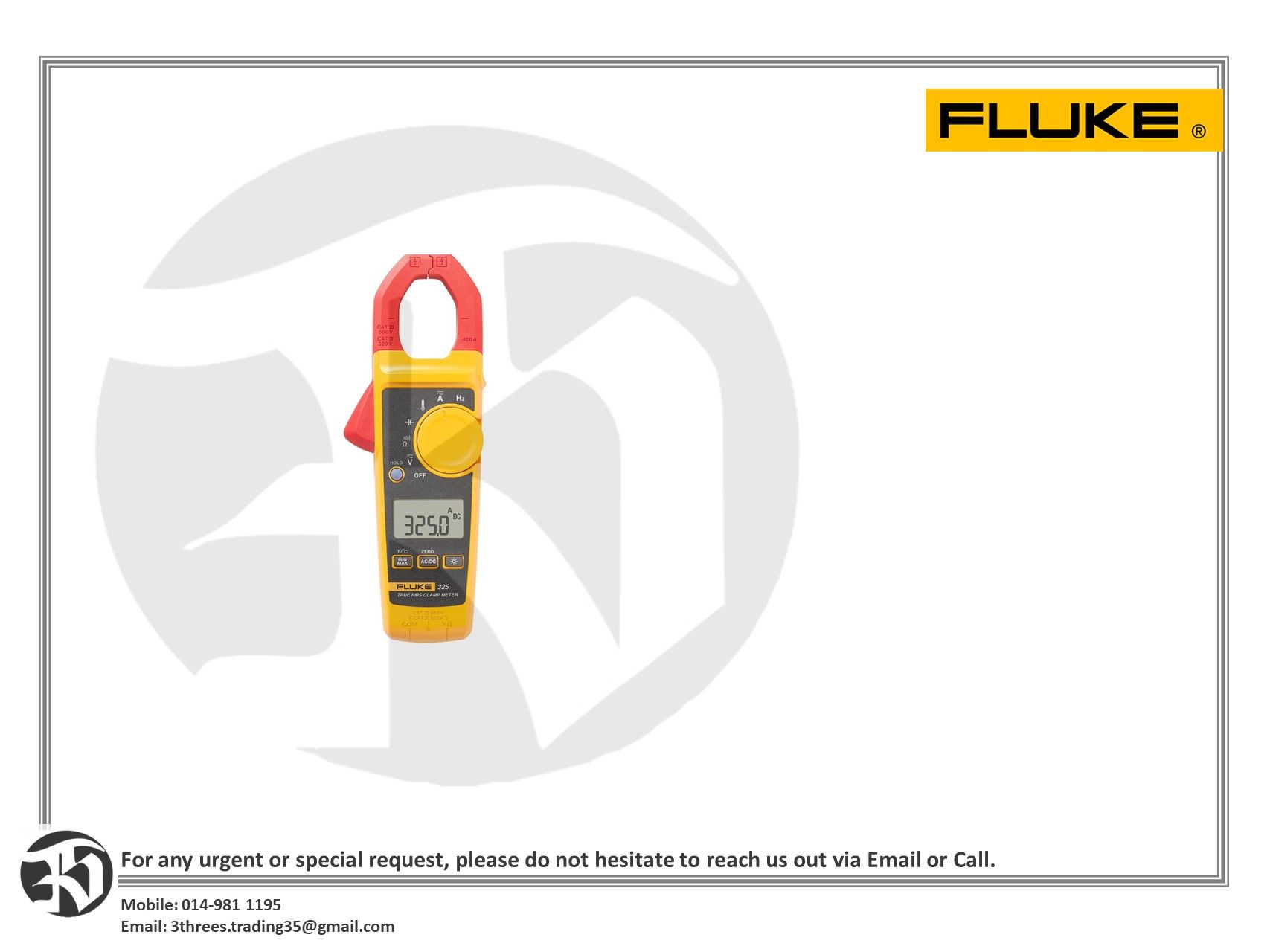 FLUKE 325 Clamp Meter