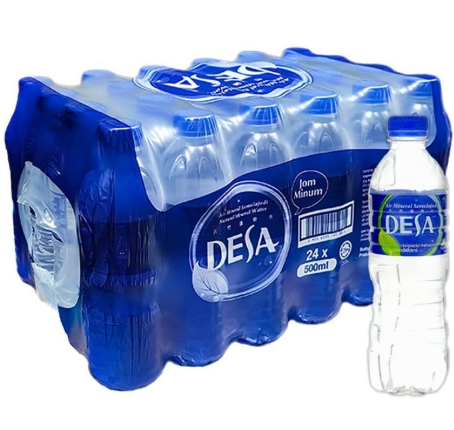 DESA NATURAL MINERAL WATER 12 BOTTLES X  1.5L