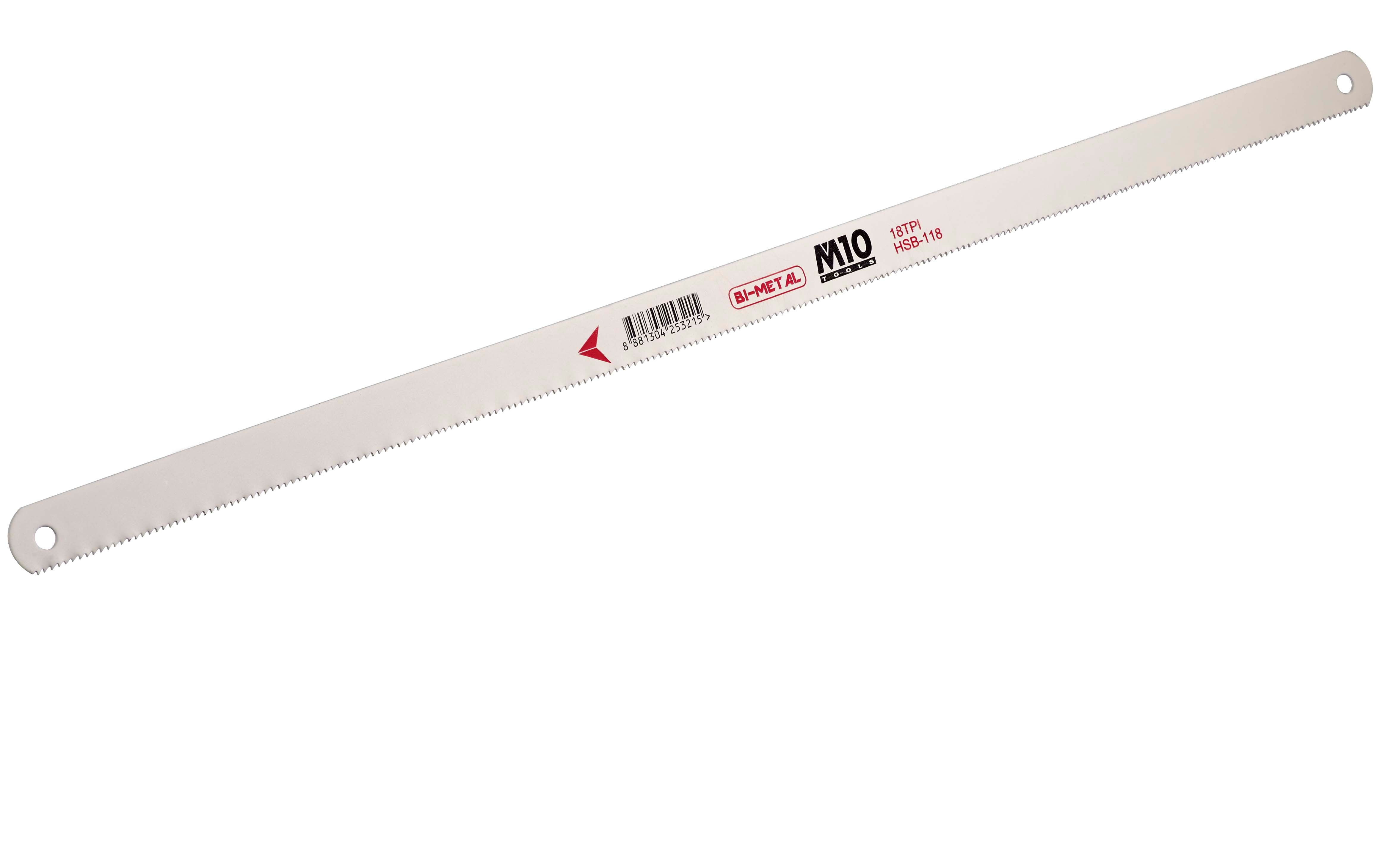 M10 Bi-Metal Hacksaw Blades (12")
