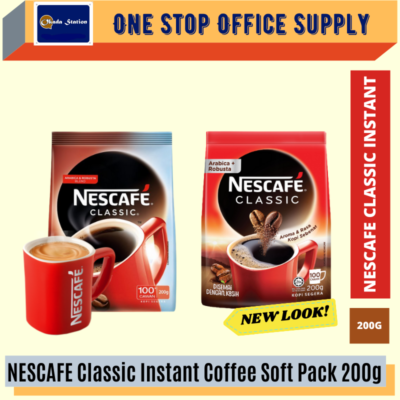 NESCAFE Classic Refill 200g /Nescafe /Classic Instant Coffee /Coffee Refill /Nescafe Classic Refill