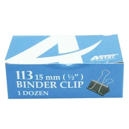 ASTAR DOUBLE CLIP 1/2FT 15MM