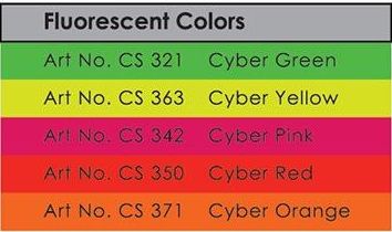 LUCKY STAR 2 SHEET CARD A4 120G 100's-FLUORESCENT COLOURS