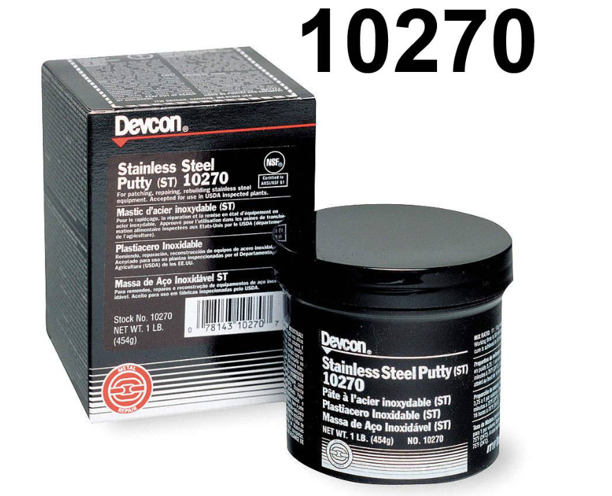 DEVCON ? DEVCON 10270 STAINLESS STEEL PUTTY 1LBS