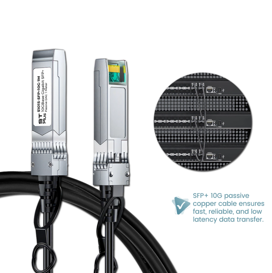 10G SFP+ DAC PASSIVE DIRECT ATTACH COPPER CABLE (1/3 MTR)