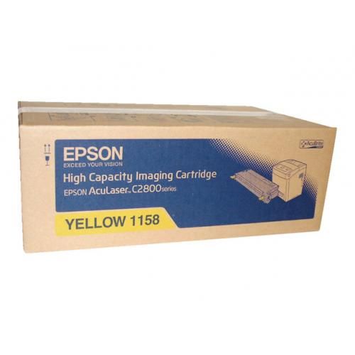 Genuine Malaysia Epson Warranty Epson - Epson 1158 Yellow Toner (High Cap) C13S051158