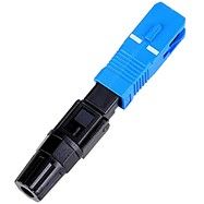 SC UPC Fiber Optic Fast Connector Single Mode 9/125 fiber Embedded Fast Connectors Adapter for FTTH fiber network