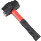 2.1/2lb CLUB / LUMP HAMMER, FIBREGLASS HANDLE WITH RUBBER GRIP