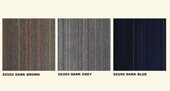 QP Carpet Tiles SZU Design (7mm) - Harga Siap Pasang