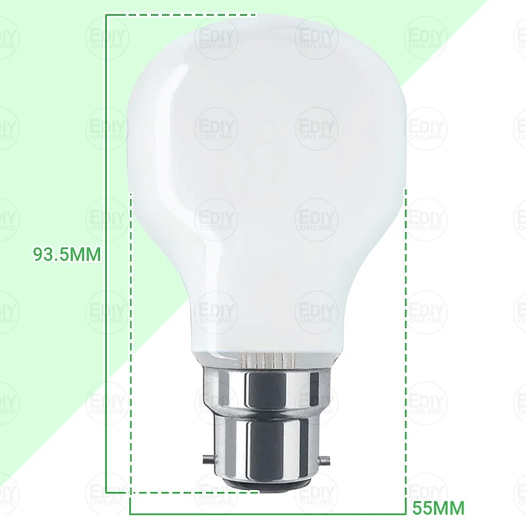 PHILIPS BULB B22 40W Softone Standard Light Soft White 240V T55 SW Energy Saving Mentol Lampu 灯泡