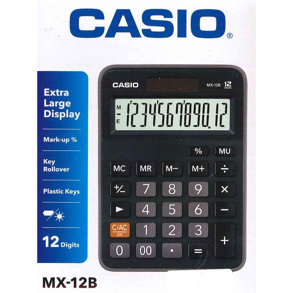 Casio Calculator 12 Digit MX-12B