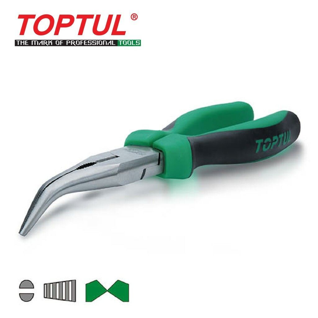 TOPTUL BENT NOSE PLIERS DFBA SERIES DFBA2206 / DFBA2208