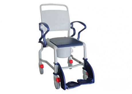 LKL SHOWER/COMMODE CHAIR. APPROX DIM[MM]: 505[W] EXCLUDE WHEEL X 533[D] EXCLUDE WHEEL X 1041[H]