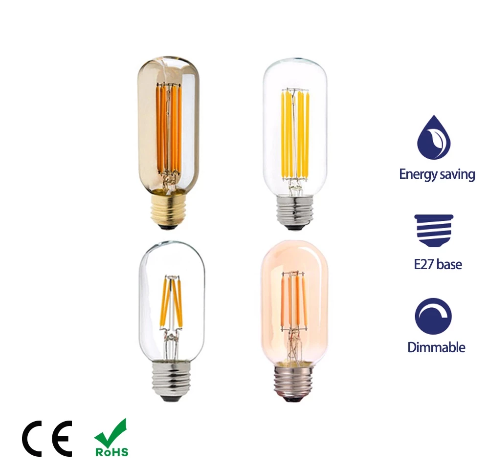 OEM E27 LED Filament Bulb 4W 6W