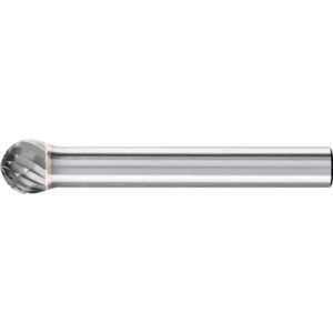 PFERD Burr Tungsten Carbide, Ball Shape, #3P, 8 x 7.0 x 47mm, PFERD