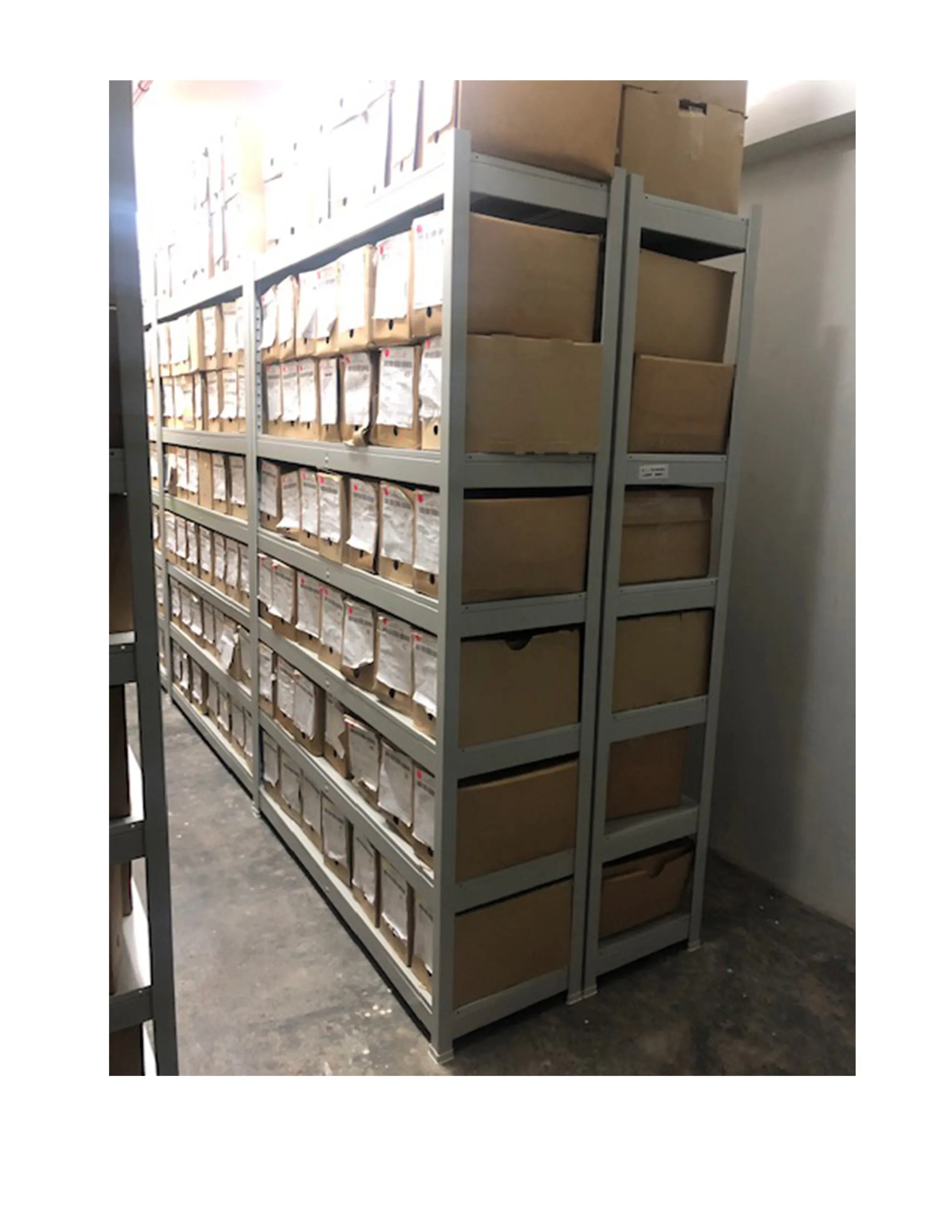 QP Boltless Rack Grey 1800mm x 1500mm x 450mm