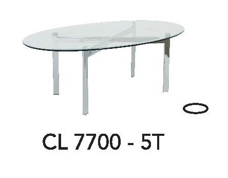 Coffee Table ( OVAL ) ( CL 7700 -5T)