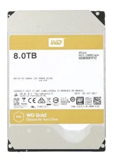 WESTERN DIGITAL 3.5 INCH RE4 8TB 7200RPM 256MB SATA III GOLD CAVIAR RAID EDITION WD8003FRYZ