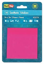 STICK ON NOTE- 3 X 3-COLOUR
