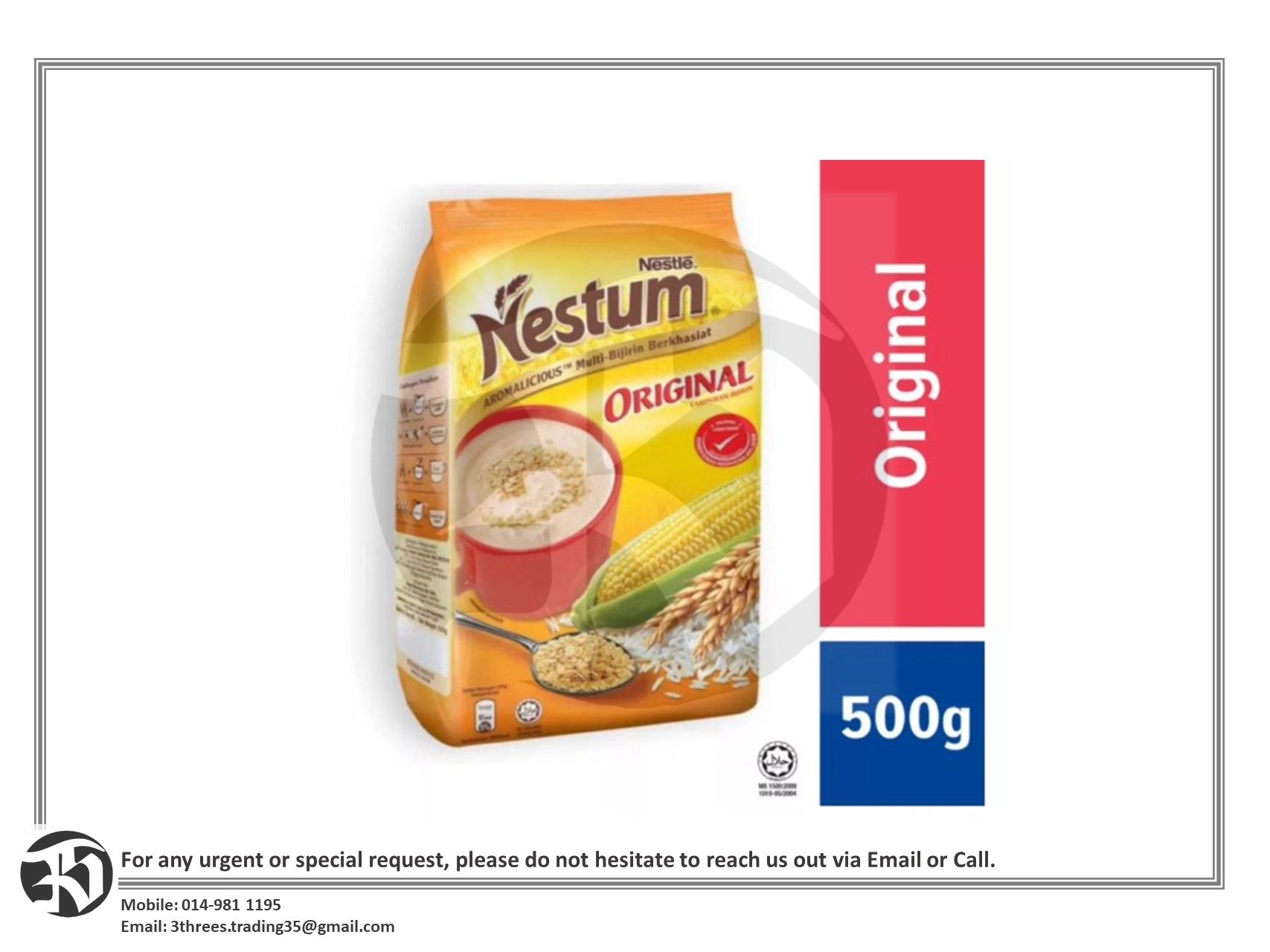 NESTUM ALL FAMILY CEREAL ORIGINAL 500g