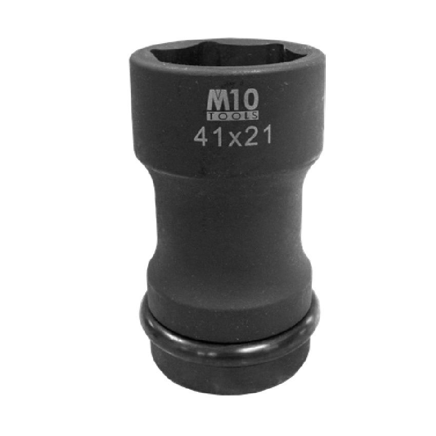 M10 1” WHEEL NUT COMBINATION SOCKET ( 6PT X 4PT )