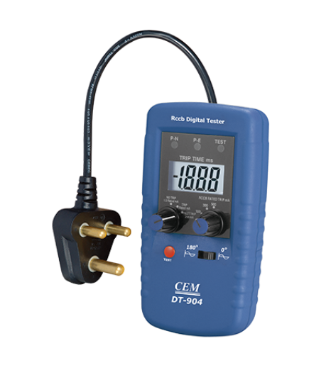 CEM DT-904 DIGITAL RCD TESTER