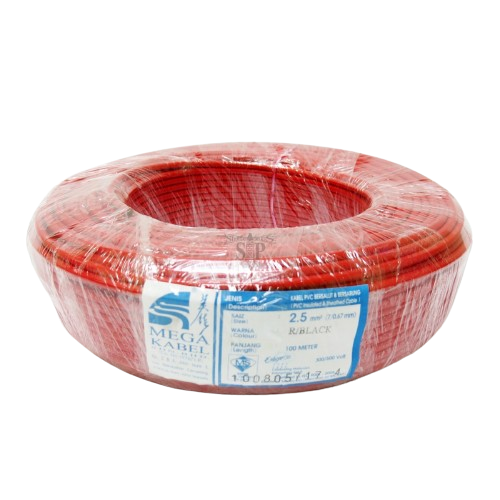 SE SETIA ELECTRIC 2.5MM 1 METER CABLE RED