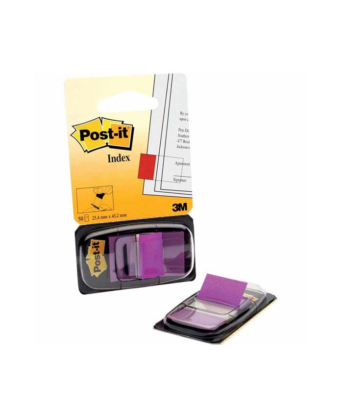 3M Post It Flag Tape 680 Purple