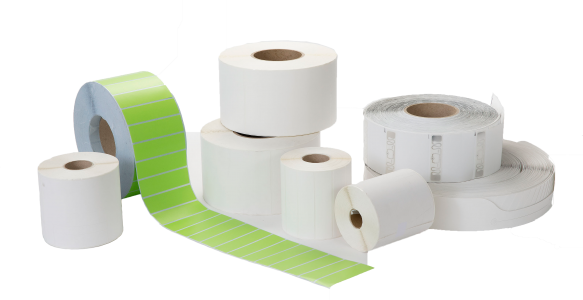 Blank label artpaper 85mm width x 50mm height