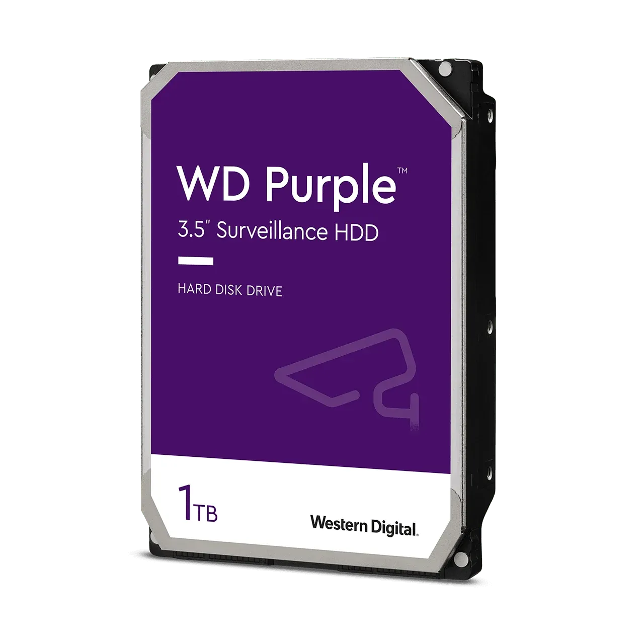 WESTERN DIGITAL 3.5" Purple Surveillance 1TB Internal Hard Disk CCTV/Surveillance Hard Drive