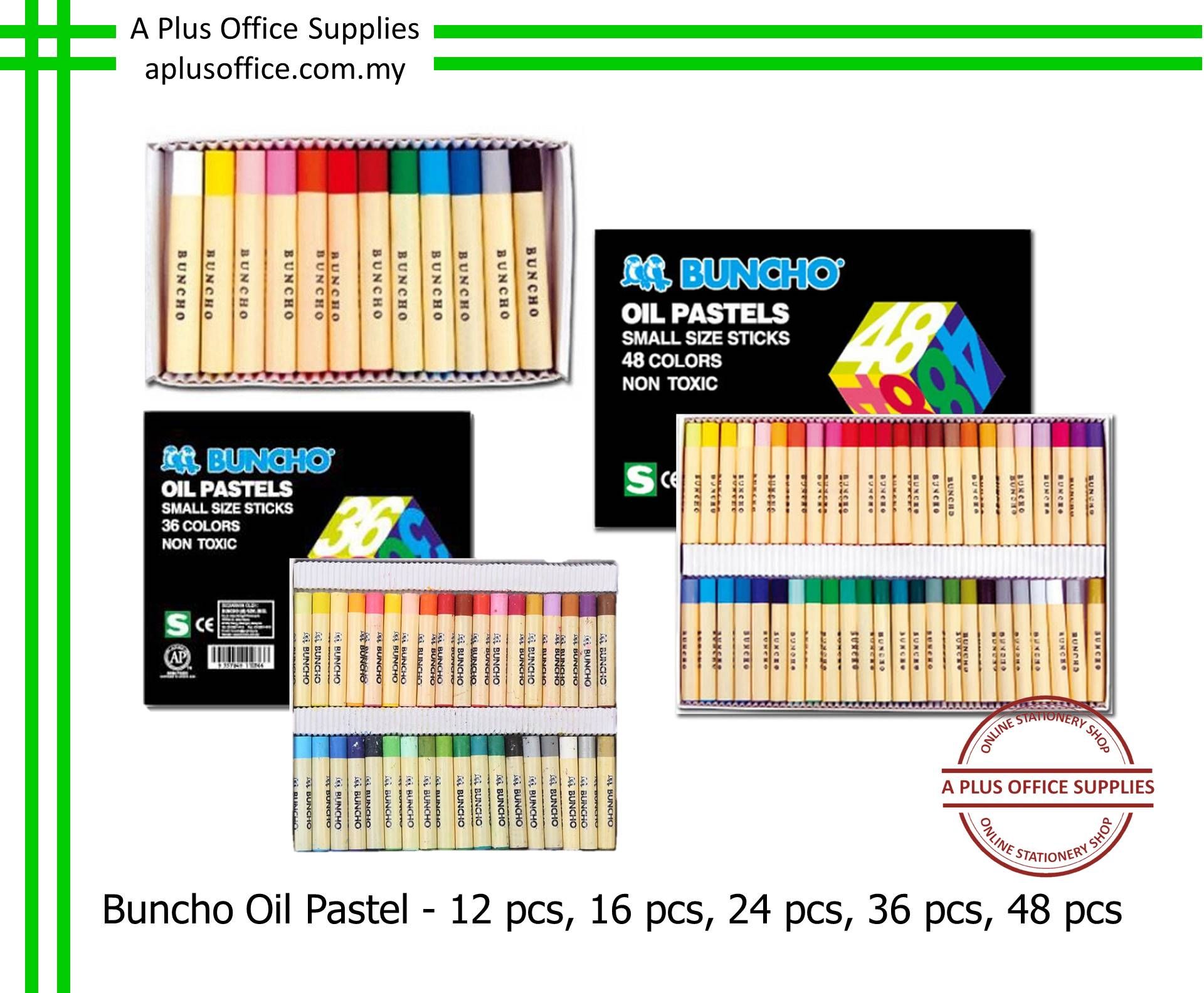 BUNCHO Oil Pastel / Pastel Minyak