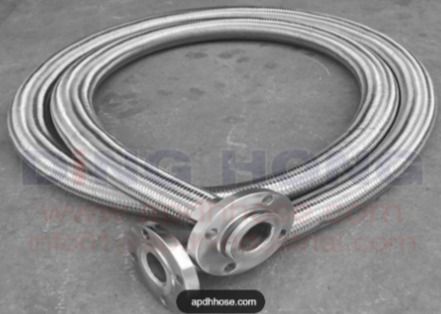 flange to flange type stainless steel hose 3/4" 150#, Length 3 meter