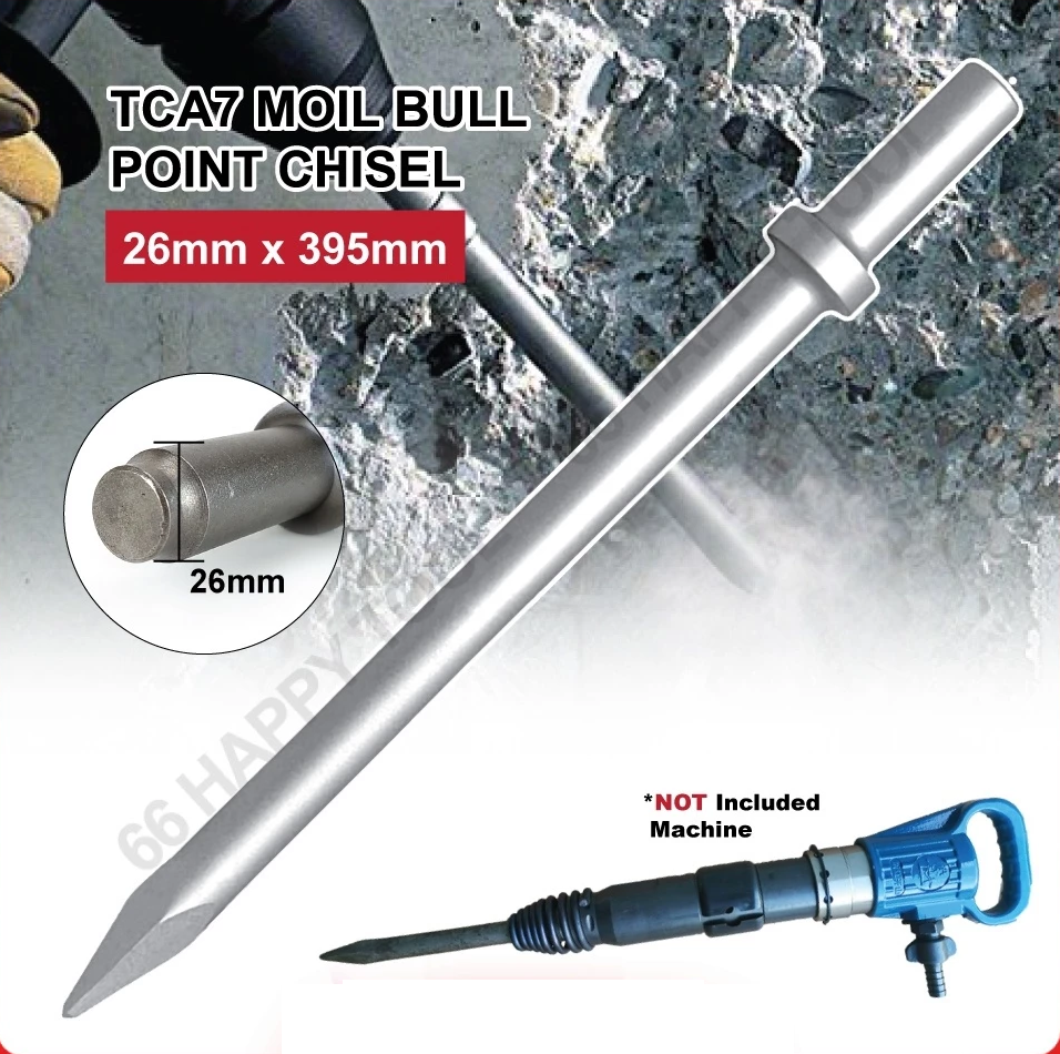 TCA7 Moil Bull Point Concrete Chisel 26 x 395mm