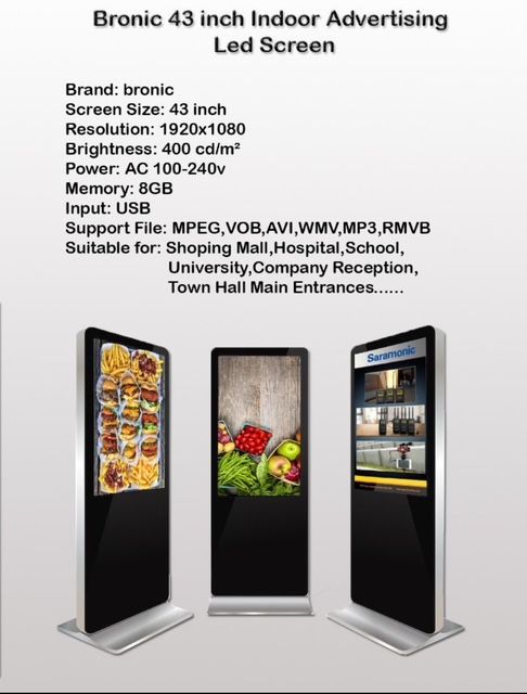 Bronic 43 inch Indoor Advertising LED Screen