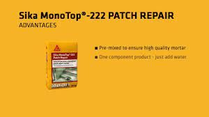 IKA Sika MonoTop庐-222 Patch Repair 5KG (GREY)