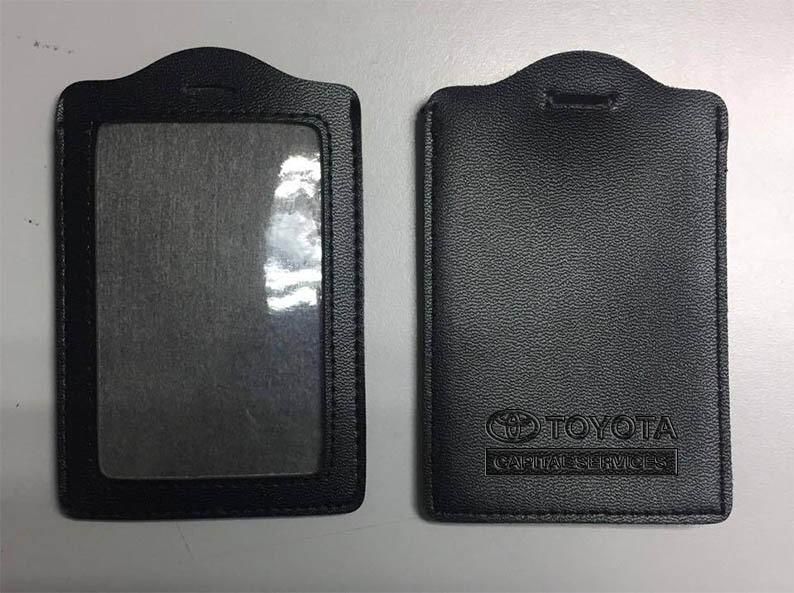 PU Leather card holder 1 slot