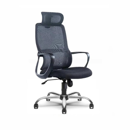 OEM BREEZA Ergonomic High Back Mesh Office Chair (Chrome Metal Base)