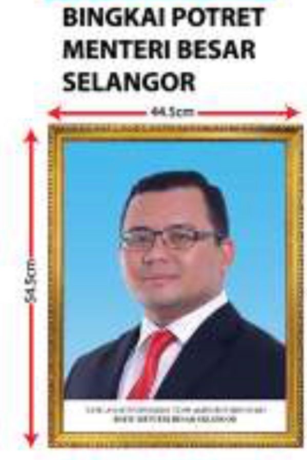 Bingkai Potret Menteri Besar Selangor