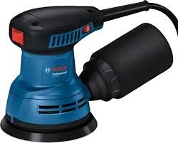 BOSCH GEX 125 Professional Corded Random Orbit Sander With Dust Bag variable speed control polisher GEX125