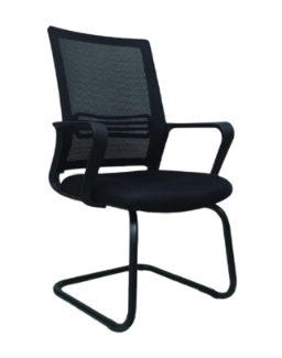 OEM EVERTON E10S LOW BACK VISITOR CHAIR W ARM AND EXPOXY -S LEG