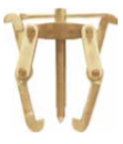 Temo 350mm Safety Puller - 2 Jaws - Al-Br
