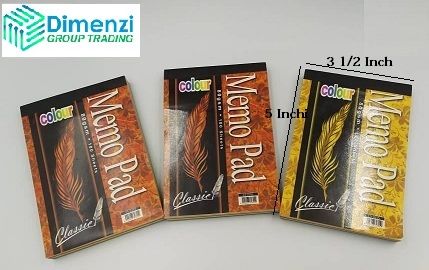Uni Colour Memo Pad 80gsm 100 Sheets (Mix Colour)